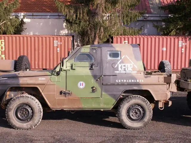 The P4P was used by French Army operating in Bosnia, but the vehicle only provided an improved protection against small arms fire. 
