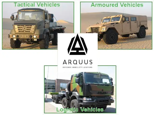 ARQUUS tactical armored military army vehicle 640 001