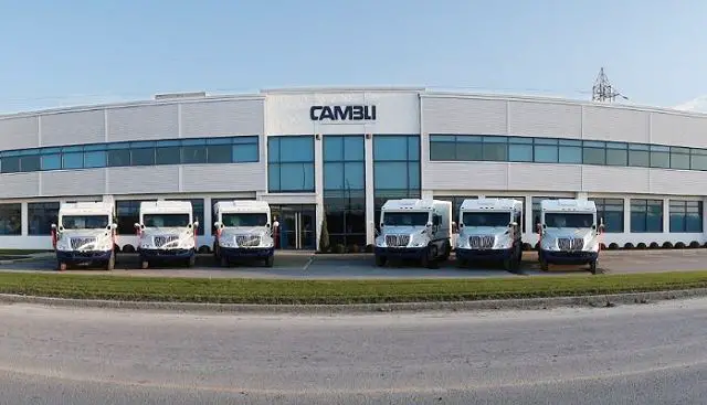 Cambli Group manufacturer tactical armoured trucks designer Company North America Canada Canadian defense security industry 