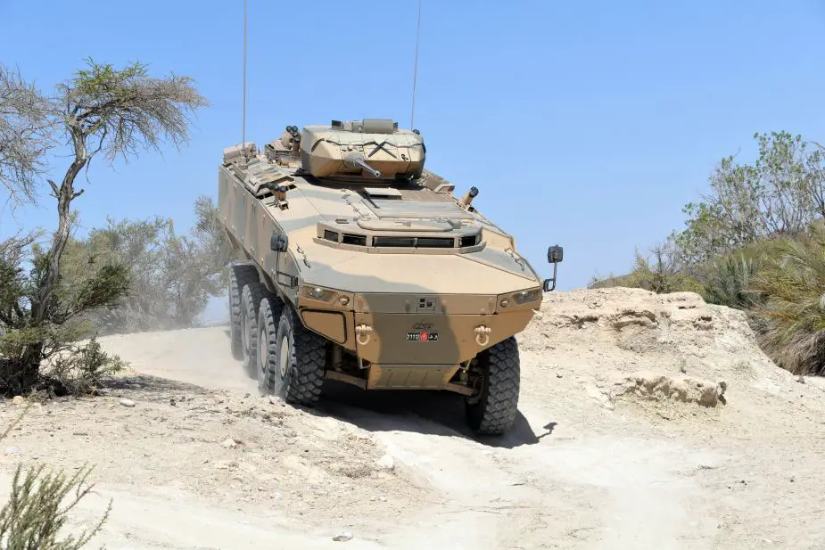 FNSS PARS 8x8 wheeled armored combat vehicle turkey company 925 001