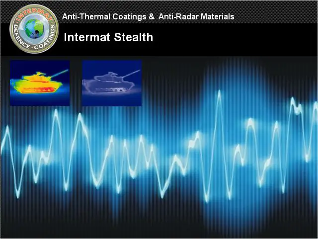 Intermat Group stealth materials thermal radar signature management anti-radar anti-thermal camouflage coating Anti-Missile Protection Shield Greece Greek Hellenic defence industry military technology.