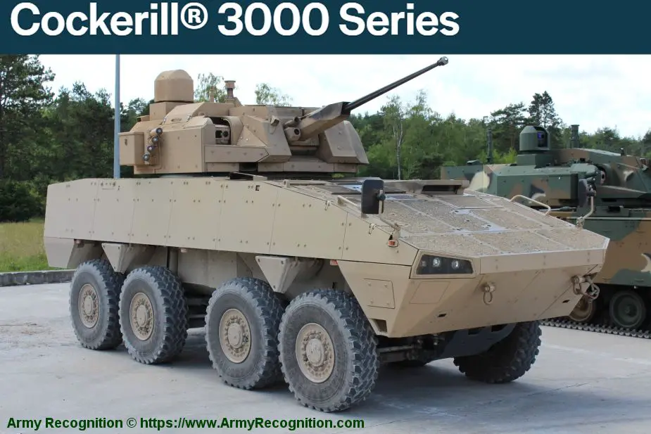 John Cockerill turret weapon stations manufacturer Belgium 3000 Series 925 001