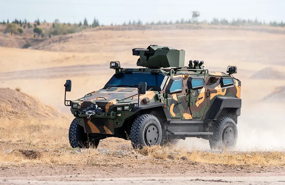 NMS 4x4 armoured vehicle manufacturer producer Nurol Makina Turkey Turkish defense security industry 925 001