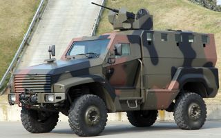 Otokar presents for the first time "Kaya" Mine protected vehicle at IDEX Defense Exhibition