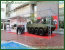 At the Albanian Military Exhibition ALMEX 2011, the Croatian Defence Company Duro Dakovik presents the wheeled armored vehicle personnel carrier Patria AMV. The Company is in charge to manufacture the vehicles order by the Croatian ministry of defense under a joint contract with the Finnish Company Patria. 