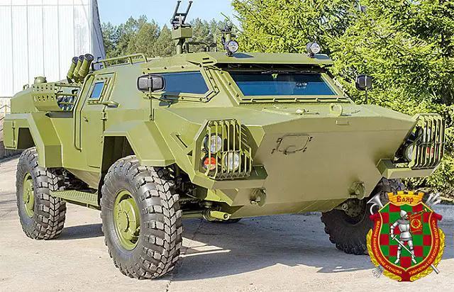 Caiman based on BRDM-2 4x4 reconnaissance armoured vehicle Belarus Belarusian defense industry 640 001