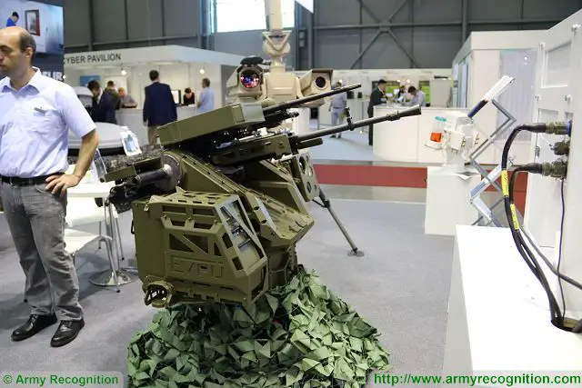 The Slovak Company EVPU presents a new type of remotely operated weapon station at IDET 2017, the International Defense Exhibition in Czech Republic. The Gladius Dual is a new concept of remote weapon station using two light weapons. 