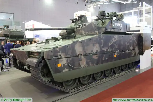 BAE Systems is exhibiting two CV90 Infantry Fighting Vehicles (IFVs) at the International Fair of Defence and Security Technology (IDET) in the Czech Republic.