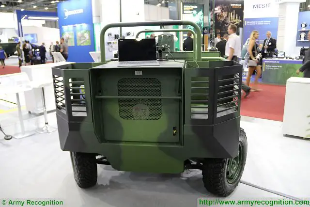 Latest generation of TAROS UGV (Unmanned Ground Vehicle) from the Czech Company VOP showed at IDET 2017, the International Defence and Security Technologies Fair in Czech Republic. The vehicle was developed by VOP CZ in collaboration with its subsidiary Centre for Advanced Field Robotics (CAFR), and Tactical Department of the Faculty of Military Leadership of the University of Defence in Brno. 