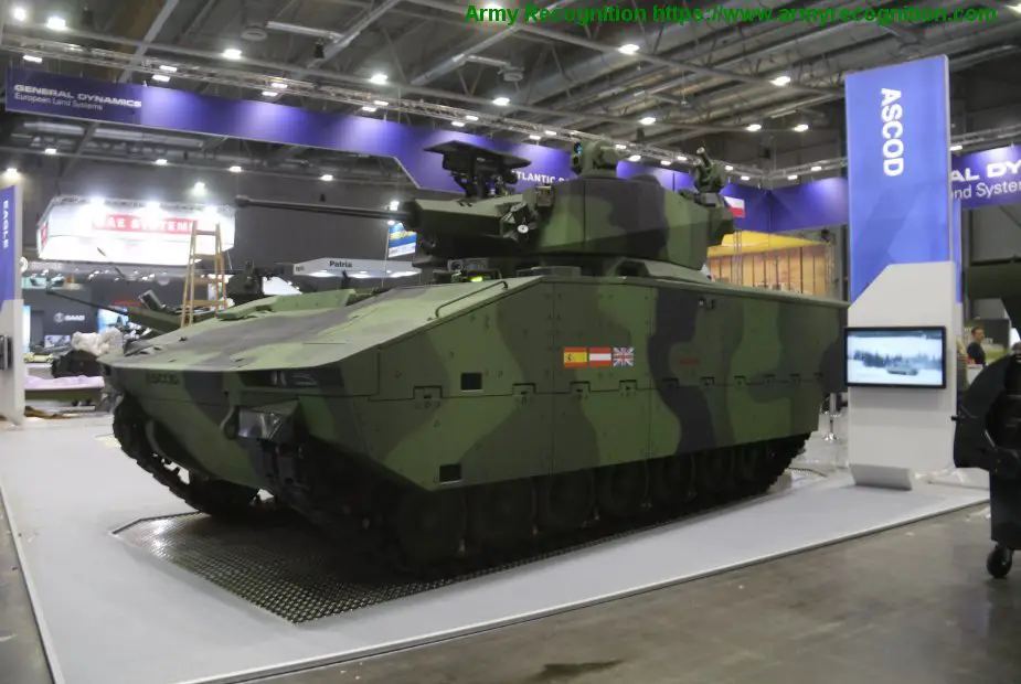 IDET 2019 General Dynamics presents the Ascod to replace the BMP 2 001