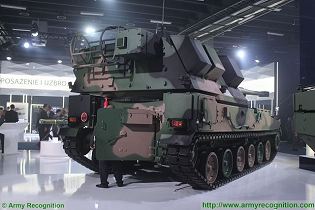 KRAB 155mm self-propelled howitzer tracked armored technical data sheet specifications pictures video description information photos images identification intelligence Poland Polish army industry military technology