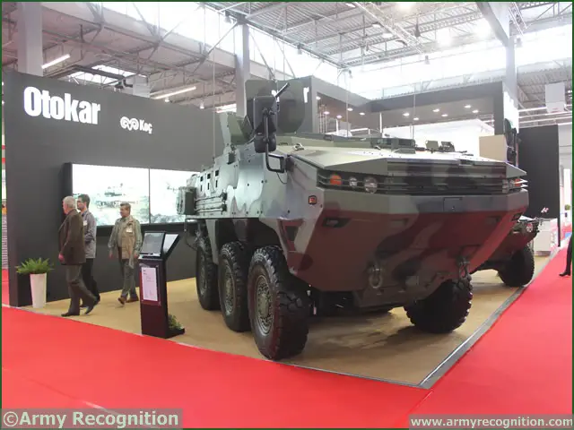 At MSPO 2013, International Defense Exhibition in Poland, Celebrating its 50th anniversary, Otokar, is exhibiting 4x4 armoured tactical vehicle COBRA and ARMA 6x6 at MSPO 2013.
