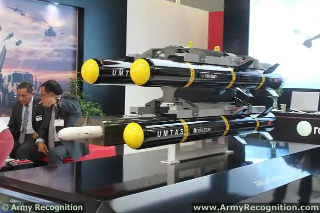 Another unique missile is near the end of its development. TAM - LR is a Long Range Antitank Missile with 8 km range homing IIR Seeker with RF Data-Link and with Tandem - High Explosive Warhead also Laser Seeker option is available. The missile has LOBL, LOAL and LO-Update capabilities. 