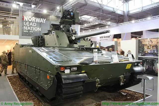 New upgraded CV90 Norway army MSPO 2015 defense exhibition Kielce Poland 640 001