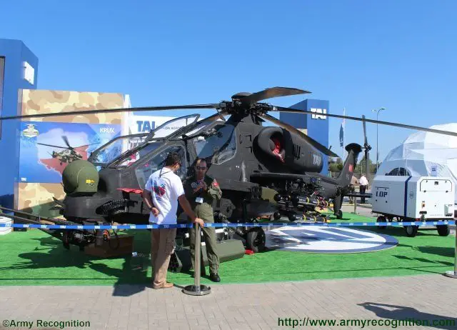 TAI 129 ATAK combat helicopter achieves its Poland roadshow MSPO 2015 640 001