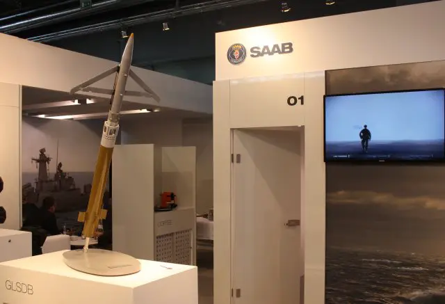 Saab showcases GLSDB Ground-Launched Small Diameter Bomb at MSPO 2016 640 001