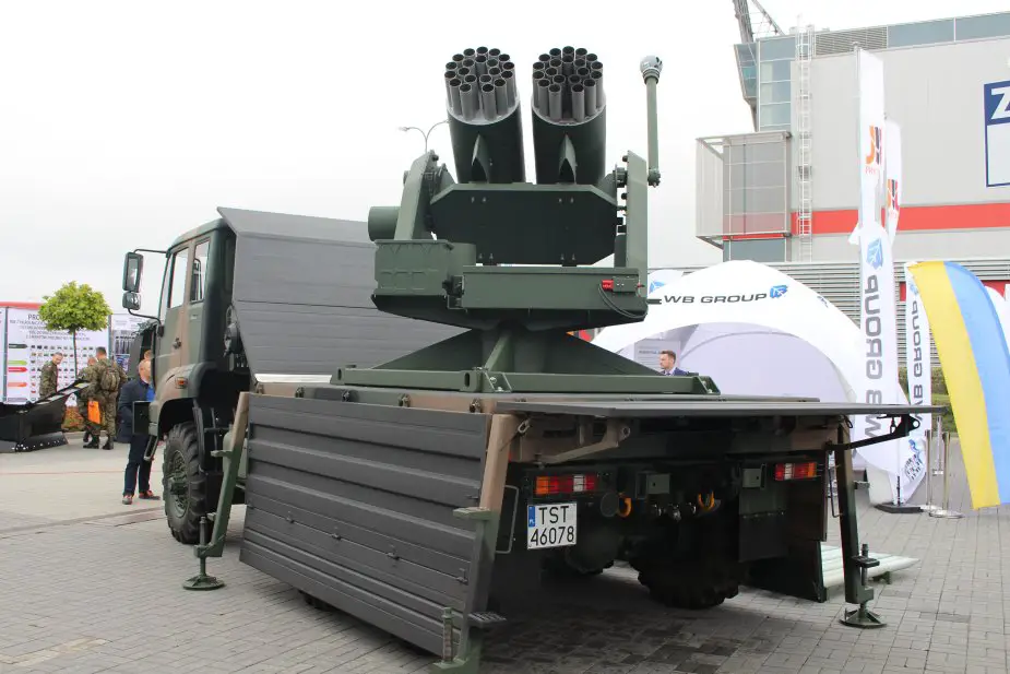 WB Group unveils its ZRN 01 Missile System STOKROTKA DAISY at MSPO 2017 925 001