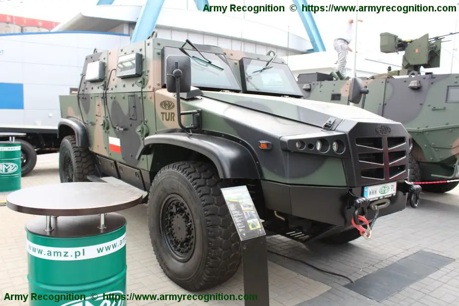 TUR V 4x4 multi purpose armored vehicle from Polish Company AMZ 925 0001