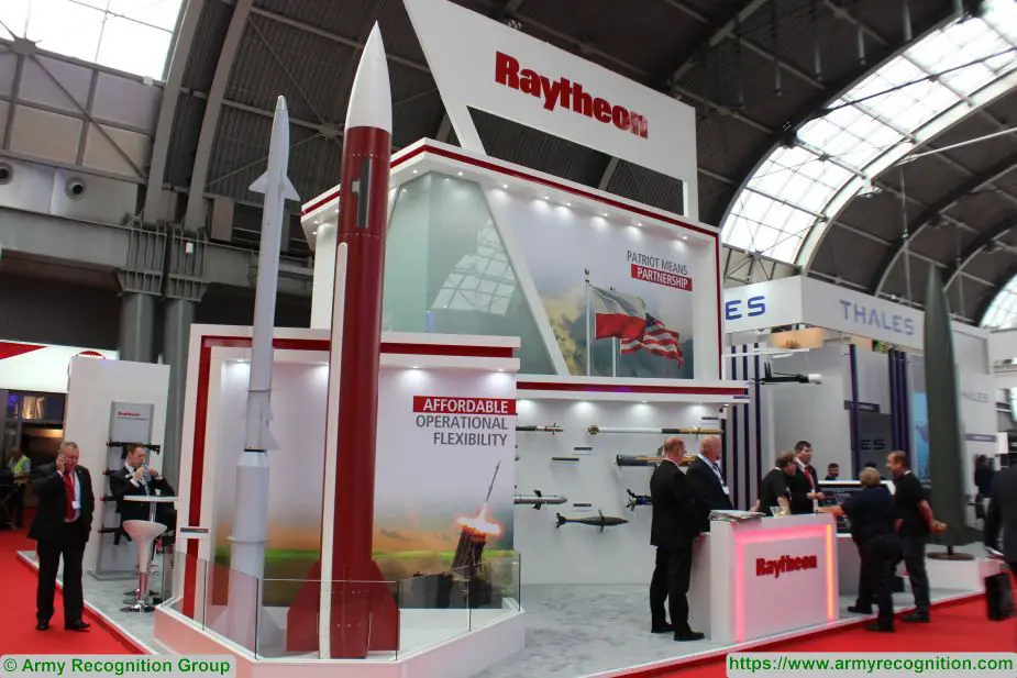 raytheon showcases wide range products mspo 2018