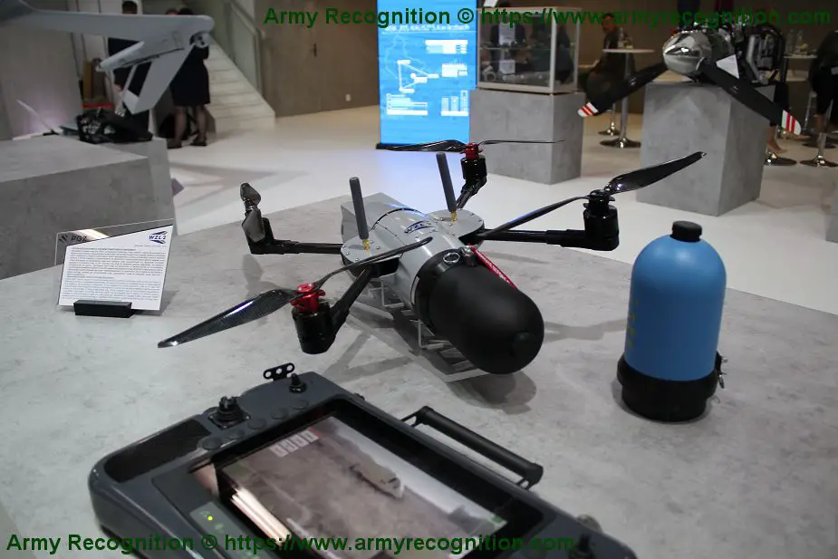Polish Company WZL 2 presents Dragonfly UAV able to destroy armored targets MSPO 2019 925 001
