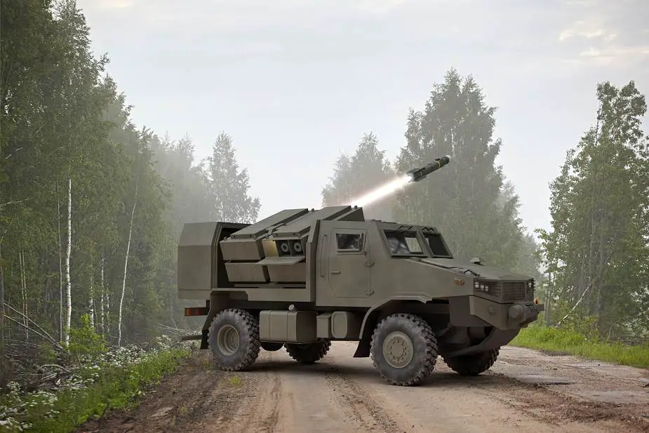 MBDA presents new concept of mobile tank destroyer equipped with Brimstone missiles MSPO 2020 925 002