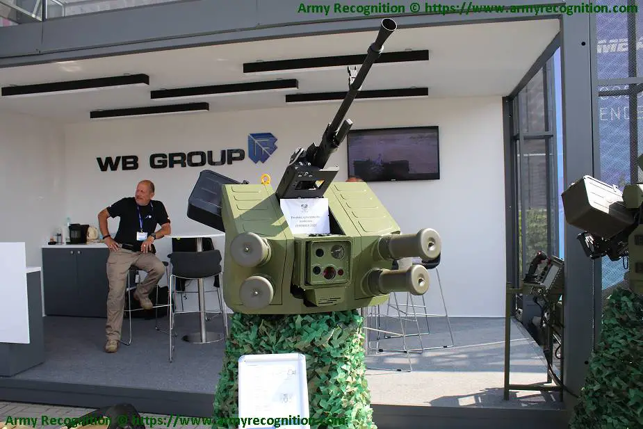 Arex WB Group has developed new family of remote weapon stations MSPO 2021 925 002