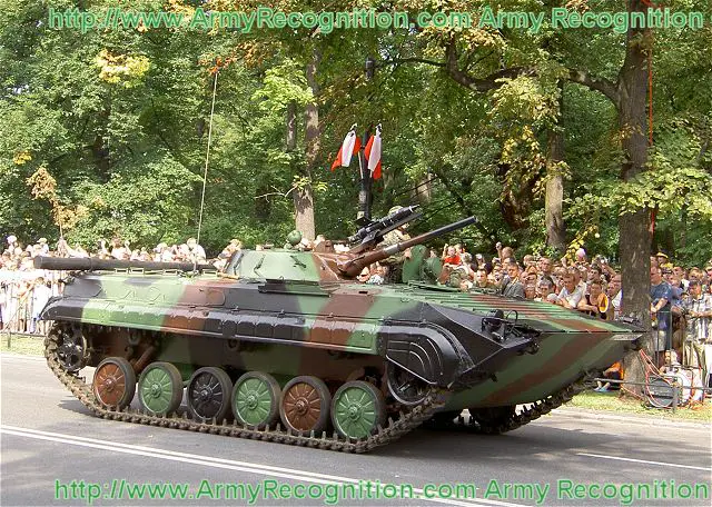 Le BWP-1 est un véhicule blindé de combat d'infanterie basé sur le modèle du véhicule blindé d'origine russe BMP-1. Le BWP-1 est un véhicule mis à niveau par la société polonaise Wojskowe Zaklady Motoryzacyjne Nr. 5. 