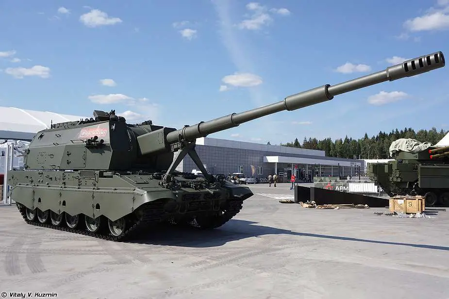 2S35 Koalitsiya SV 152mm tracked self propelled howitzer Russia 925 001