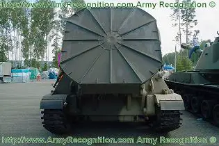 2S4 Tyulpan 240mm self-propelled mortar carrier data sheet specifications information description pictures photos images intelligence identification intelligence Russia Russian army defence industry military technology tracked armoured vehicle