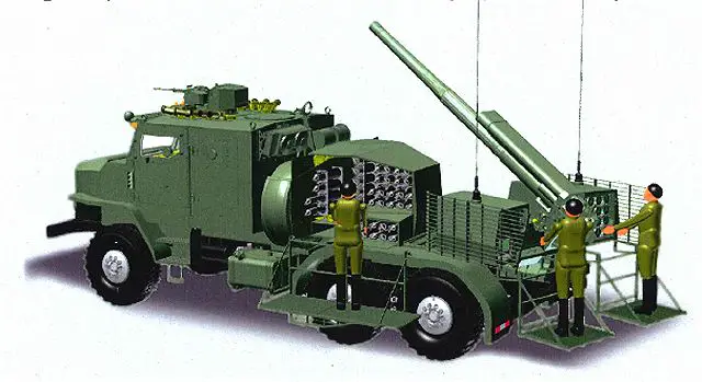 Phlox Flox 120mm self-propelled howitzer mortar carrier technical data sheet specifications pictures video  information description intelligence identification photos images Russia Russian Military army defence industry military technology equipment