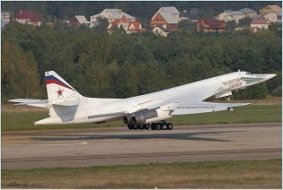 Tu-160 Tu-160M Tupolev strategic bomber aircraft technical data sheet specifications intelligence description information identification pictures photos images video Russia Russian Air Force aviation air defence industry military technology