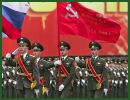 More than 100 military vehicles and 20,000 soldiers at the military parade dedicated to the 66th anniversary of the Soviet victory in the 1941-45 Great Patriotic War against Nazi Germany, which will be held May 09, 2011 at 10:00 AM local time in Moscow, Russia.