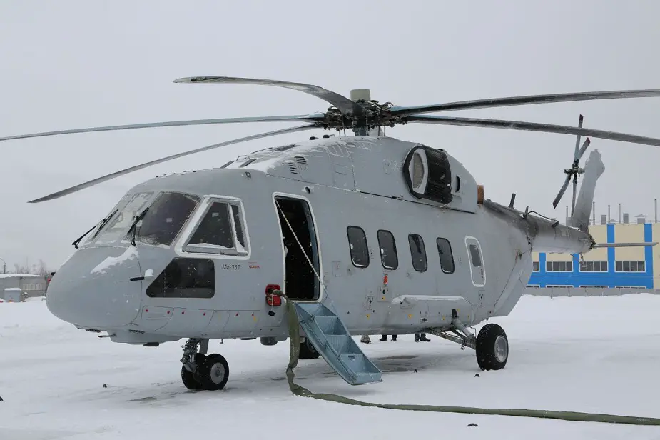 Army 2019 Russian Helicopters presents Mi 38T helicopter