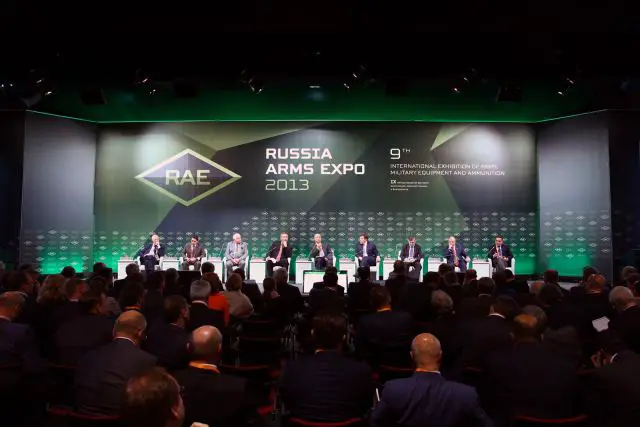 Plenary discussion Global competition and armaments cooperation will open Russia Arms Expo 2015 640 001