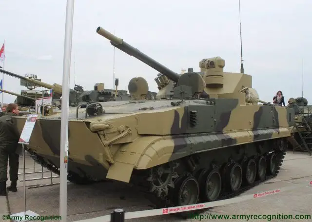 New BMP 3M 100 Dragun fitted with RCWS turret unveiled at Russia Arms Expo 2015 640 001