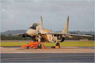 MiG-29 Fulcrum Mikoyan fighter aircraft technical data sheet specifications intelligence description information identification pictures photos images video Russia Russian Air Force aviation air defence industry military technology