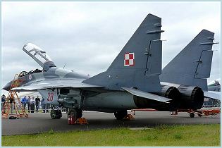 MiG-29 Fulcrum Mikoyan fighter aircraft technical data sheet specifications intelligence description information identification pictures photos images video Russia Russian Air Force aviation air defence industry military technology