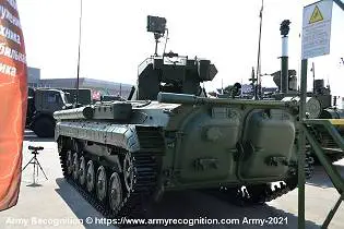 BRM 1K Model 2021 BRM 1KM reconnaissance tracked armored vehicle Russia rear view 001