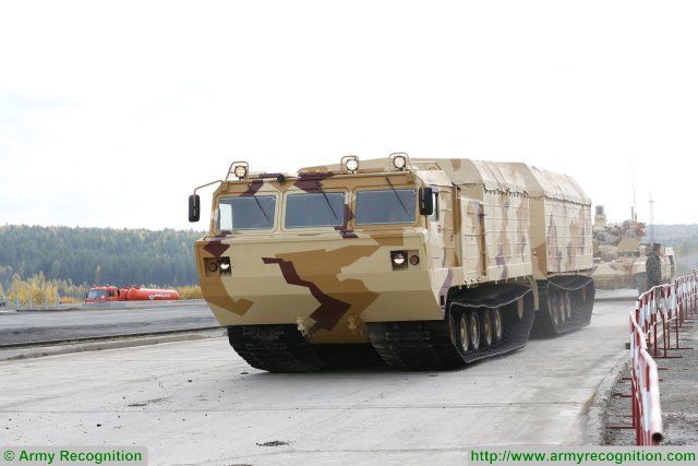 DT-30PM amphibious all-terrain tracked carrier vehicle technical data sheet specifications pictures video information description intelligence identification photos images Russia Russian Military army defence industry military technology equipment