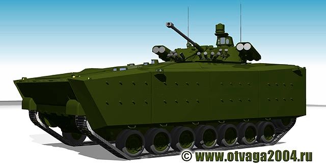 The Russian army ground forces plan to renew 70% of its fleet with new armoured and main battle tanks for 2020, said the spokesman of the Russian Ministry of Defense, Major Kiril Kiselev. He added that Russia will acquire the new main battle tank Armata, the wheeled armoured Boomerang and the new infantry fighting vehicle Kurganets-25.