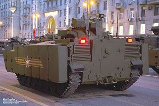 Kurganets -25 BTR armoured vehicle personnel carrier technical data sheet specifications pictures video intelligence description information identification Russia Russian army military equipment defense industry
