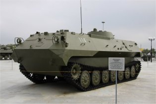 MT LBu APC Multipurpose tracked armored vehicle Russia side left view