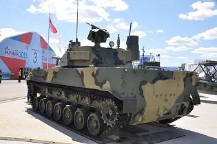 2S25M Sprut-SDM1 self-propelled anti-tank gun tracked armoured technical data sheet specifications pictures video information description intelligence identification photos images Tractor Plants Russia Russian Military army defence industry military technology equipment
