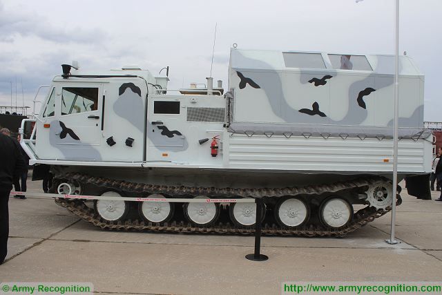 TM-140A Arctic all-terrain tracked vehicle Russia Russian army defense industry 001