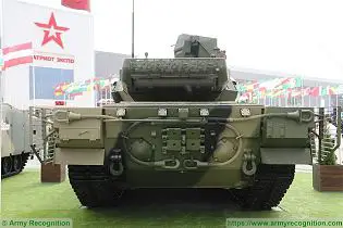 T 14 Armata main battle tank Russia Russian army defence industry military technologyrear view 004