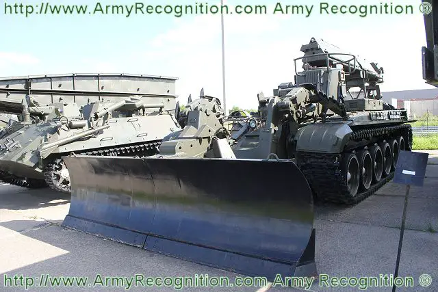 Russian army IMR-2 Enginneer tracked armoured vehicle