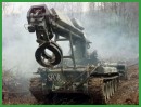 IMR engineer obstacle clearing armoured vehicle technical data sheet specifications information description pictures photos images intelligence identification intelligence Russia Russian army defence industry military technology heavy armoured vehicle
