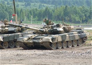 T-90 MBT main battle tank technical data sheet specifications ...
