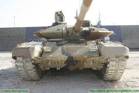 T 90MS MBT Main Battle Tank Russia Russian army defense industry front view 450 002