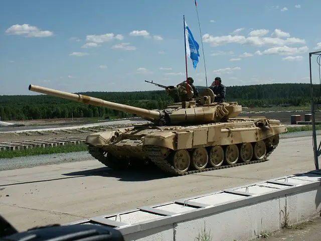 Russian T-90S main battle tank